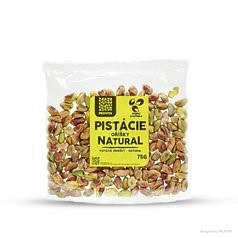 Orzeszki pistacjowe nieprażone (bez soli) 75g