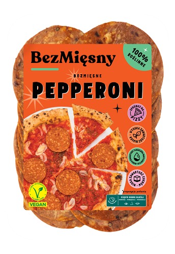 Pepperoni Bezmięsny 100g