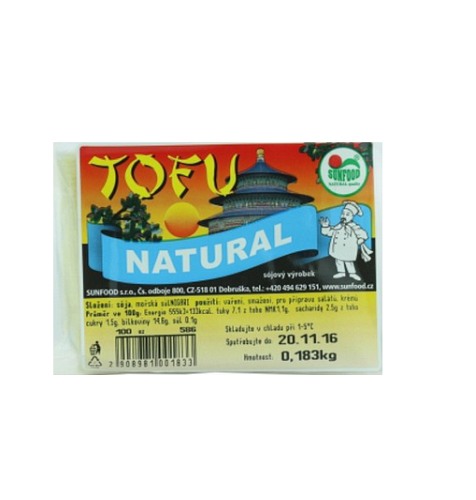 Tofu naturalne Sunfood 