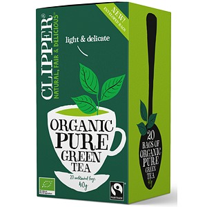 Herbata zielona Fair Trade Bio 40g- Cilpper