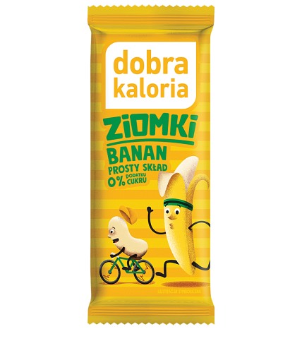 Baton z nerkowców z bananami ZIOMKI 32g Dobra Kaloria