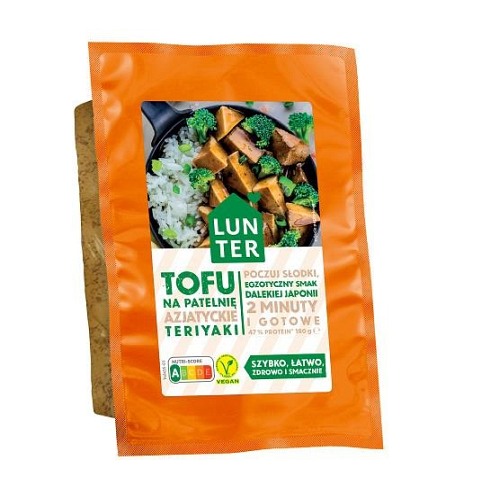 Tofu na patelnię azjatyckie teriyaki 180g Lunter