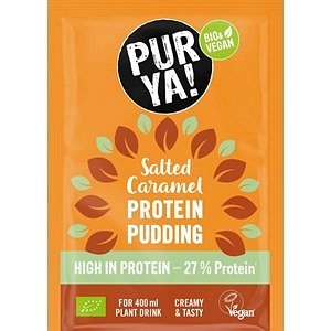 Budyń proteinowy o smaku słonego karmelu BIO 45g BIOVEGAN (PUR YA!)