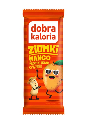 Baton z nerkowców z mango ZIOMKI 32g Dobra Kaloria