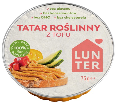 Tatar roślinny z tofu Lunter 75g