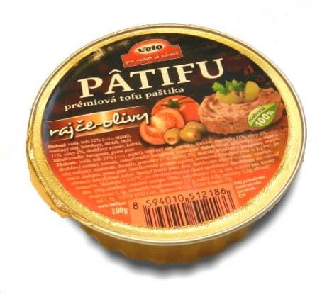 Pasztet patifu pomidory z oliwkami 100g