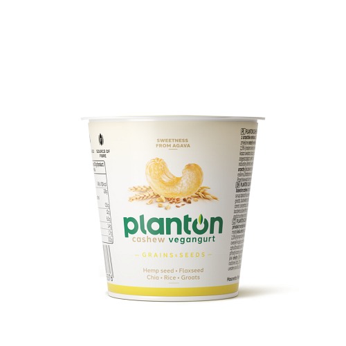Jogurt naturalny z nerkowca ze zbożem 150g Planton