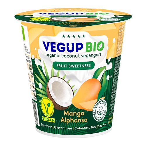 Vegup Bio Mango 140g Jogurty Planton