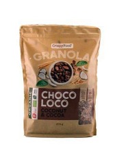 Granola kakaowa z kokosem BIO 375g Crispy Food