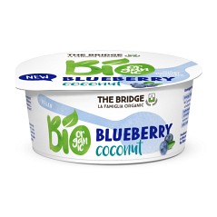 Jogurt kokosowy borówkowy bezglutenowy BIO 125g The Bridge