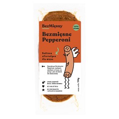 Kiełbasa Pepperoni 130g Bezmięsny