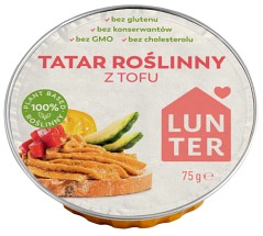 Tatar roślinny z tofu Lunter 75g