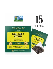 Herbata Earl Gray Citrus Green Tea 30g VAHDAM