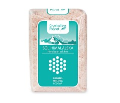 Sól himalajska drobno mielona 600g - Bio Planet