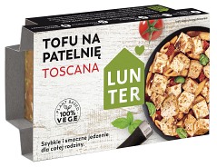 Tofu na patelnię toskański 180g Lunter