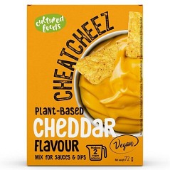 Roślinny sos lub dip CHEATCHEEZ Cheddar Cultured Foods 72g